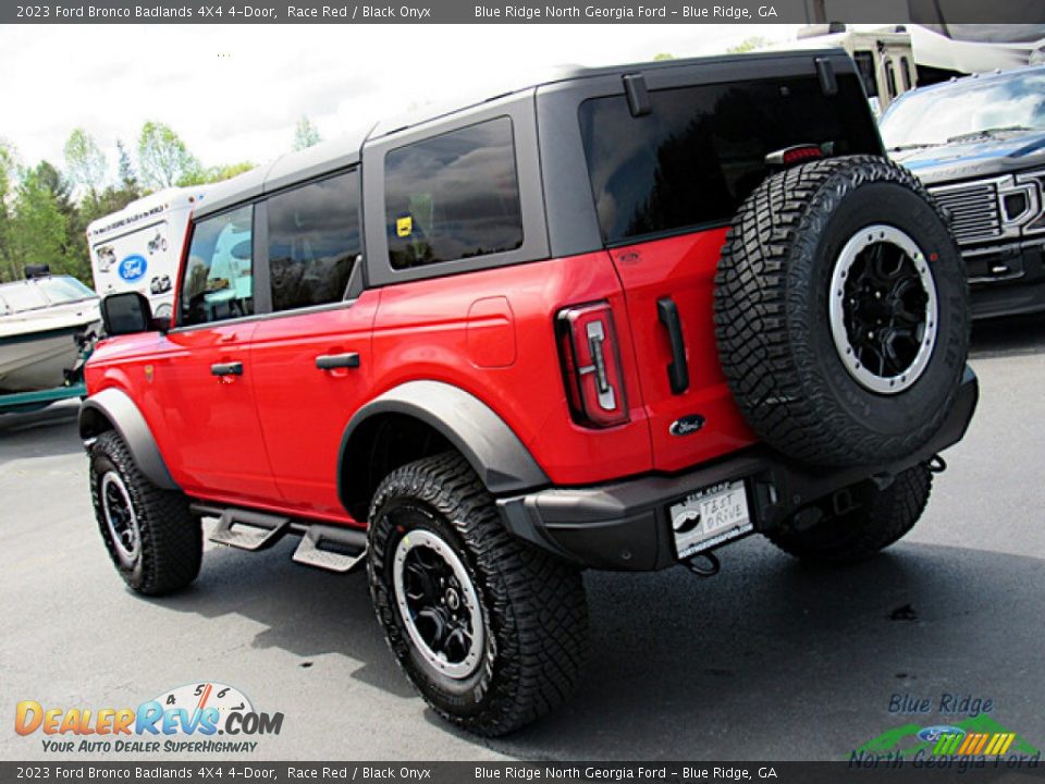 2023 Ford Bronco Badlands 4X4 4-Door Race Red / Black Onyx Photo #30