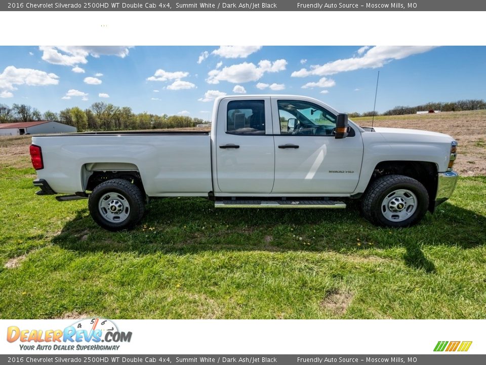 Summit White 2016 Chevrolet Silverado 2500HD WT Double Cab 4x4 Photo #3