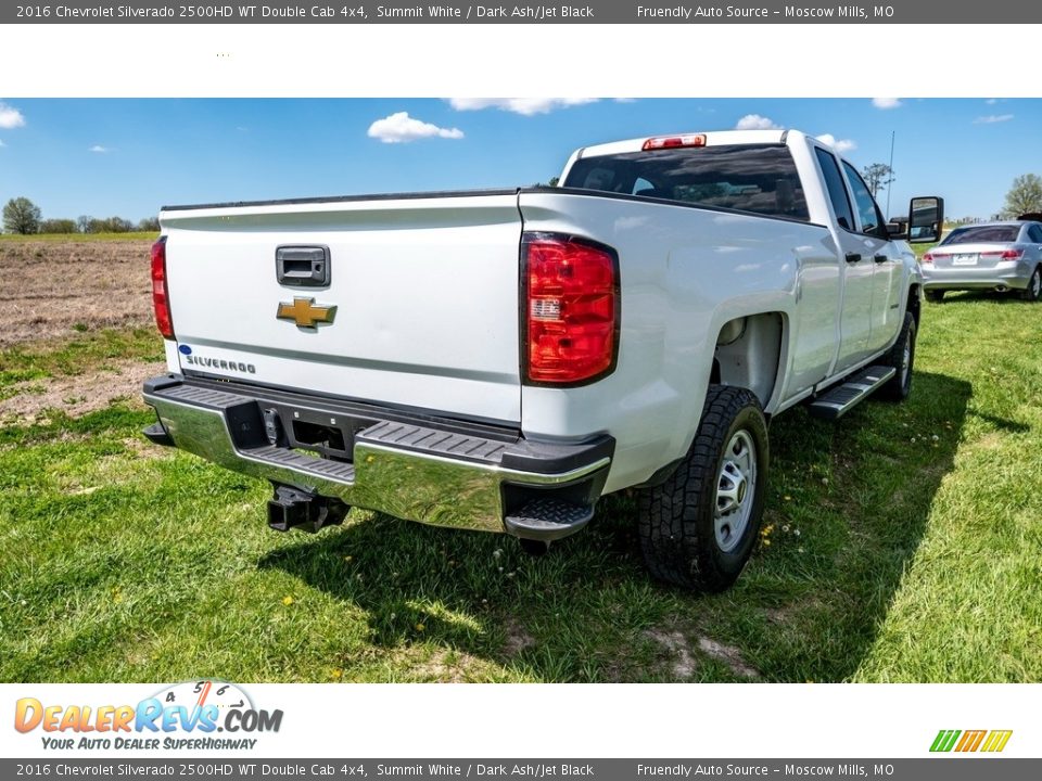 2016 Chevrolet Silverado 2500HD WT Double Cab 4x4 Summit White / Dark Ash/Jet Black Photo #4