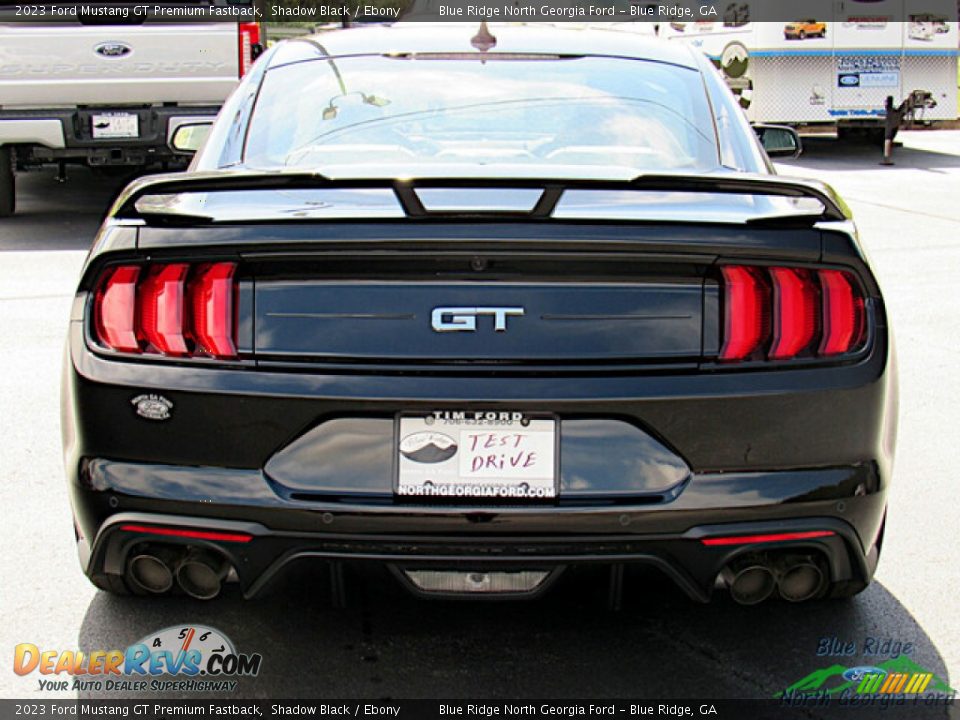 2023 Ford Mustang GT Premium Fastback Shadow Black / Ebony Photo #4