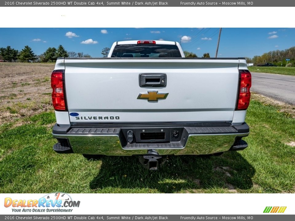 2016 Chevrolet Silverado 2500HD WT Double Cab 4x4 Summit White / Dark Ash/Jet Black Photo #5