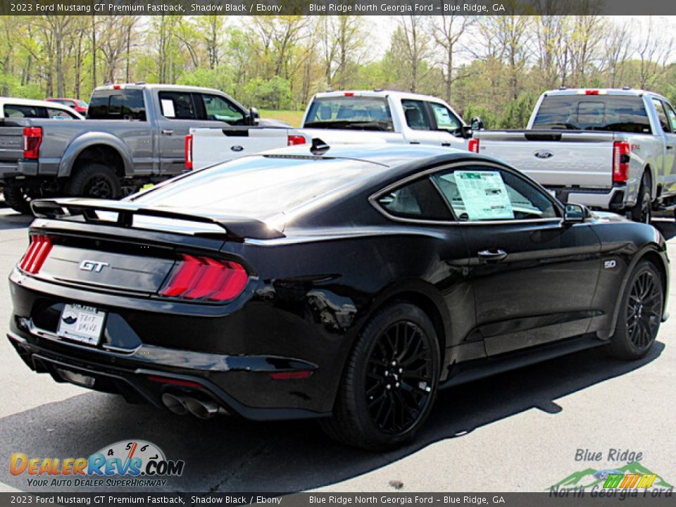 2023 Ford Mustang GT Premium Fastback Shadow Black / Ebony Photo #5