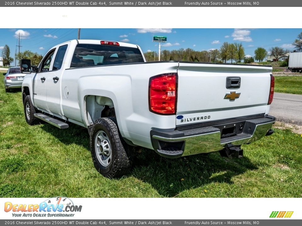 2016 Chevrolet Silverado 2500HD WT Double Cab 4x4 Summit White / Dark Ash/Jet Black Photo #6