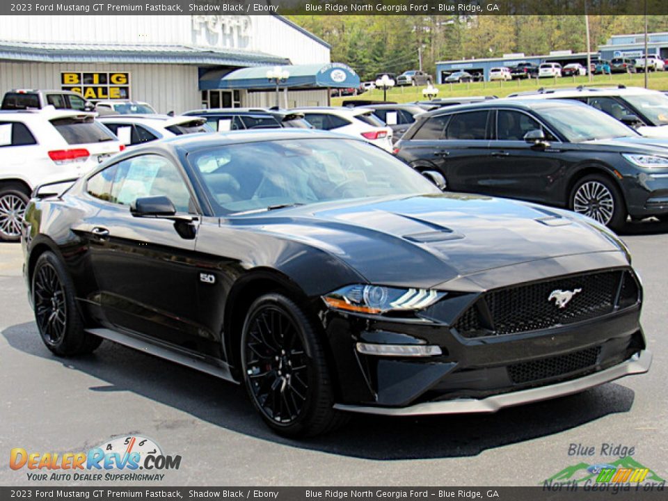 2023 Ford Mustang GT Premium Fastback Shadow Black / Ebony Photo #7