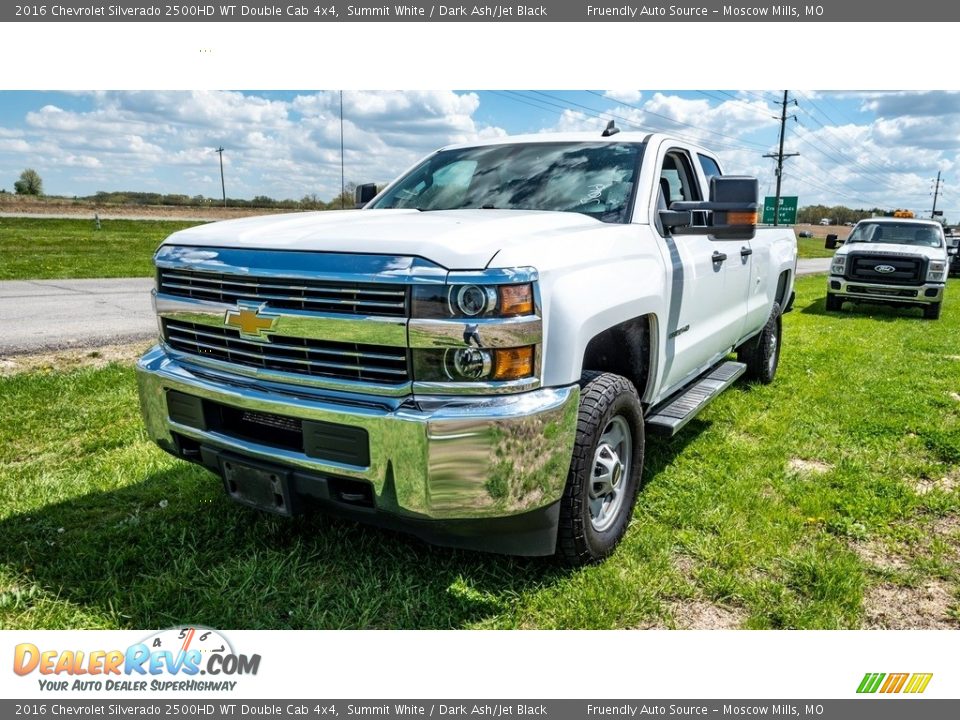 Summit White 2016 Chevrolet Silverado 2500HD WT Double Cab 4x4 Photo #8