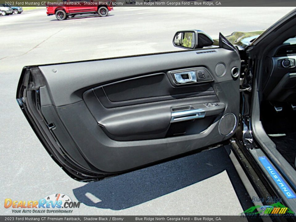 Door Panel of 2023 Ford Mustang GT Premium Fastback Photo #10