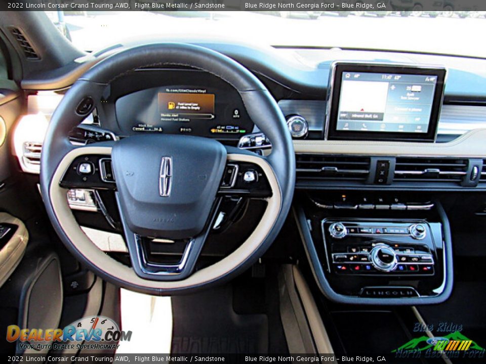 2022 Lincoln Corsair Grand Touring AWD Steering Wheel Photo #15