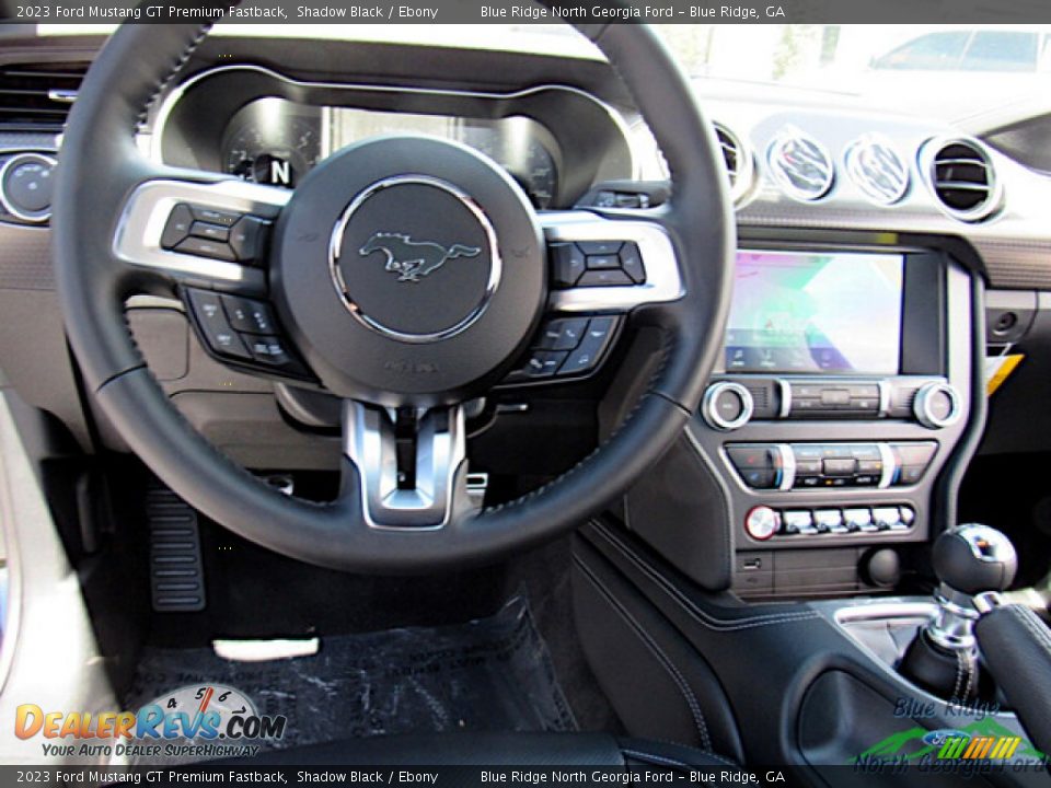 2023 Ford Mustang GT Premium Fastback Steering Wheel Photo #14