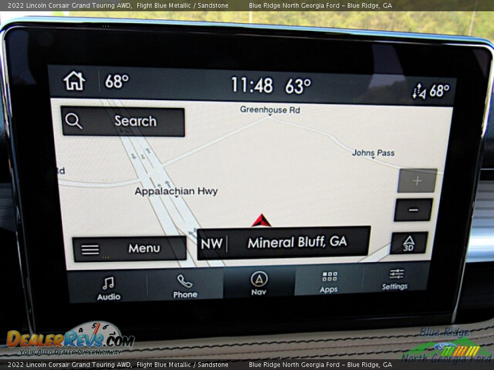 Navigation of 2022 Lincoln Corsair Grand Touring AWD Photo #22