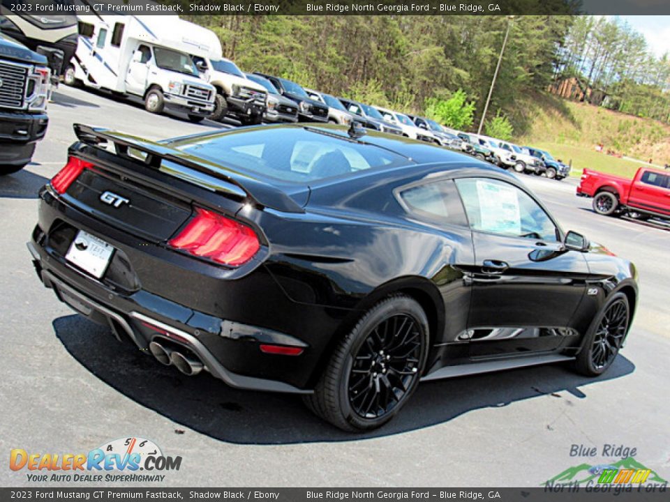 2023 Ford Mustang GT Premium Fastback Shadow Black / Ebony Photo #27