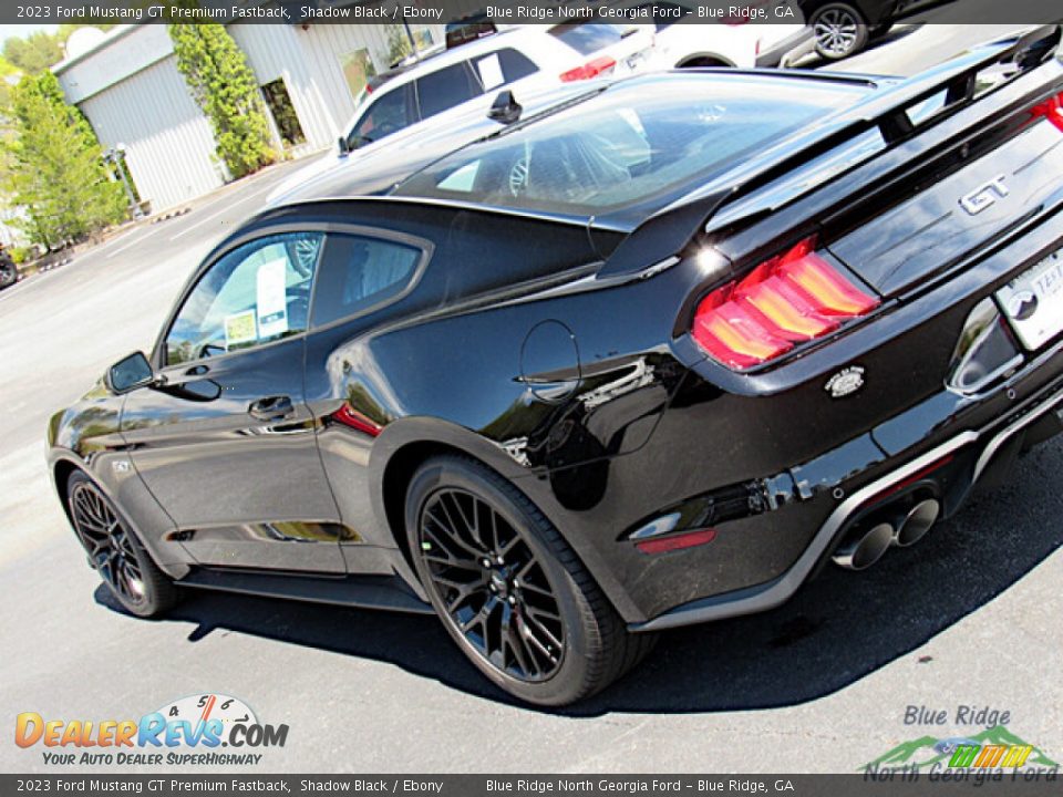 2023 Ford Mustang GT Premium Fastback Shadow Black / Ebony Photo #28