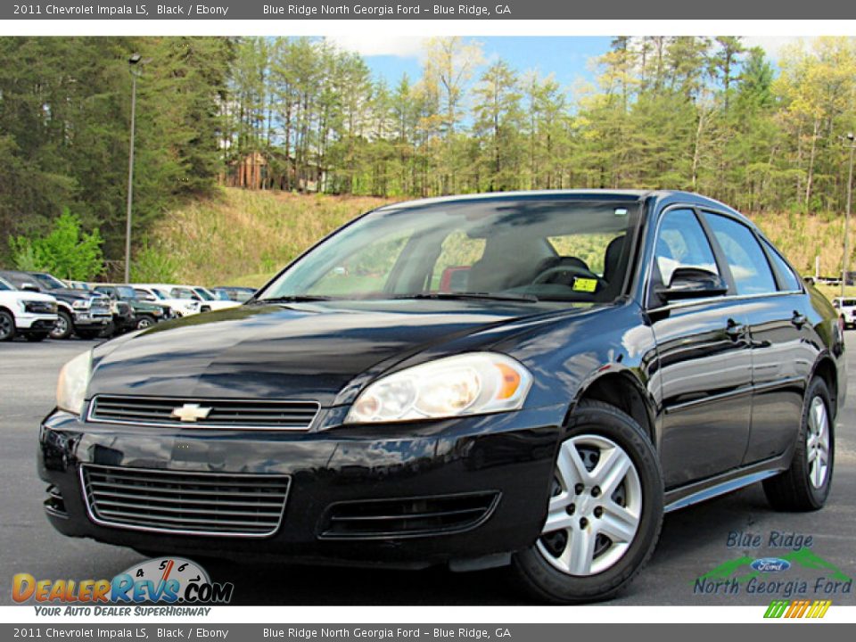 2011 Chevrolet Impala LS Black / Ebony Photo #1