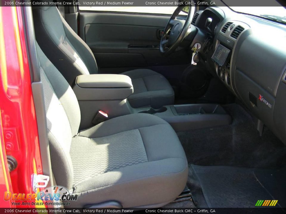 2006 Chevrolet Colorado Xtreme Crew Cab Victory Red / Medium Pewter Photo #20