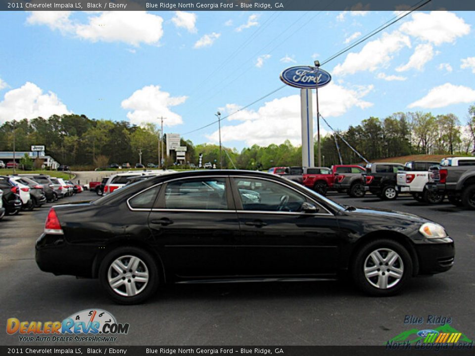 2011 Chevrolet Impala LS Black / Ebony Photo #6