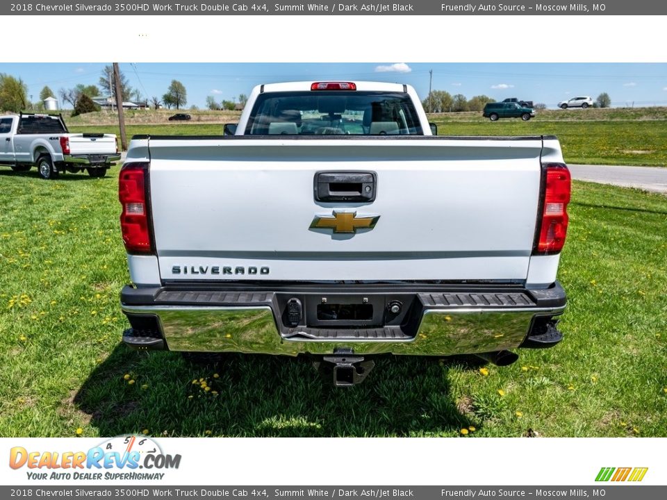 2018 Chevrolet Silverado 3500HD Work Truck Double Cab 4x4 Summit White / Dark Ash/Jet Black Photo #5