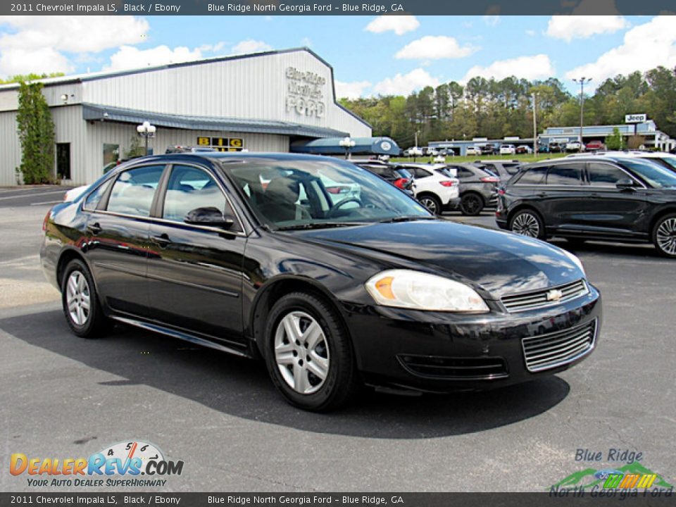 2011 Chevrolet Impala LS Black / Ebony Photo #7