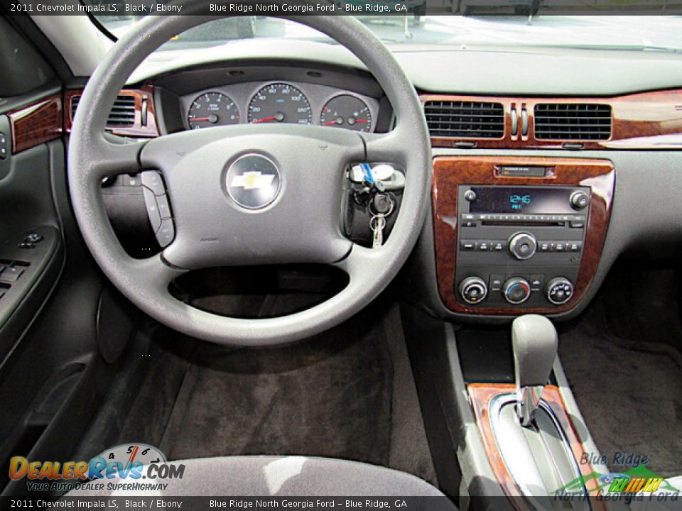 2011 Chevrolet Impala LS Black / Ebony Photo #14