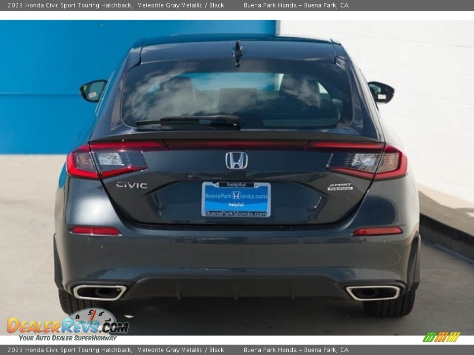 2023 Honda Civic Sport Touring Hatchback Meteorite Gray Metallic / Black Photo #5