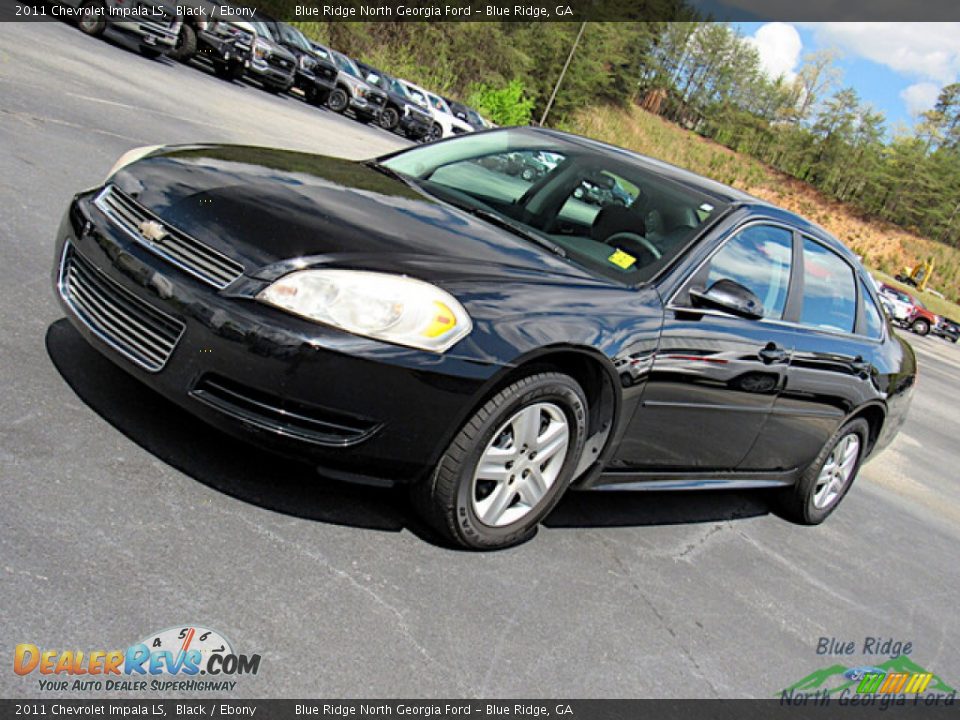 2011 Chevrolet Impala LS Black / Ebony Photo #22