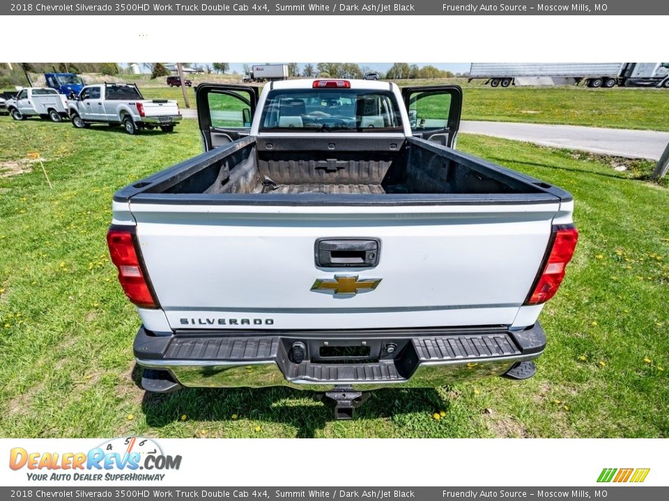 2018 Chevrolet Silverado 3500HD Work Truck Double Cab 4x4 Summit White / Dark Ash/Jet Black Photo #21