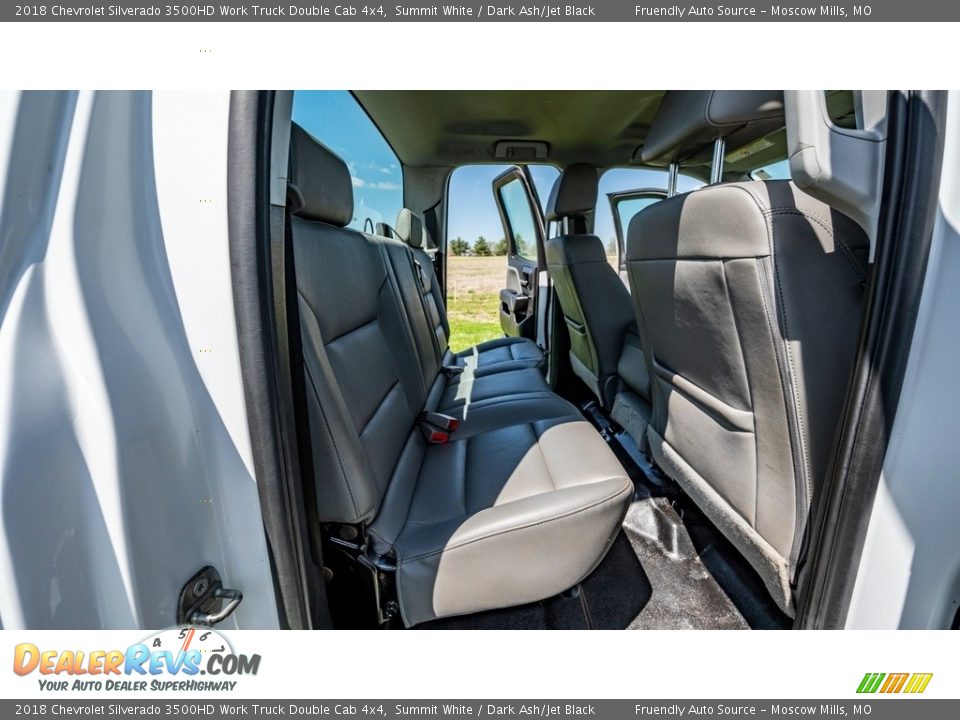 2018 Chevrolet Silverado 3500HD Work Truck Double Cab 4x4 Summit White / Dark Ash/Jet Black Photo #22