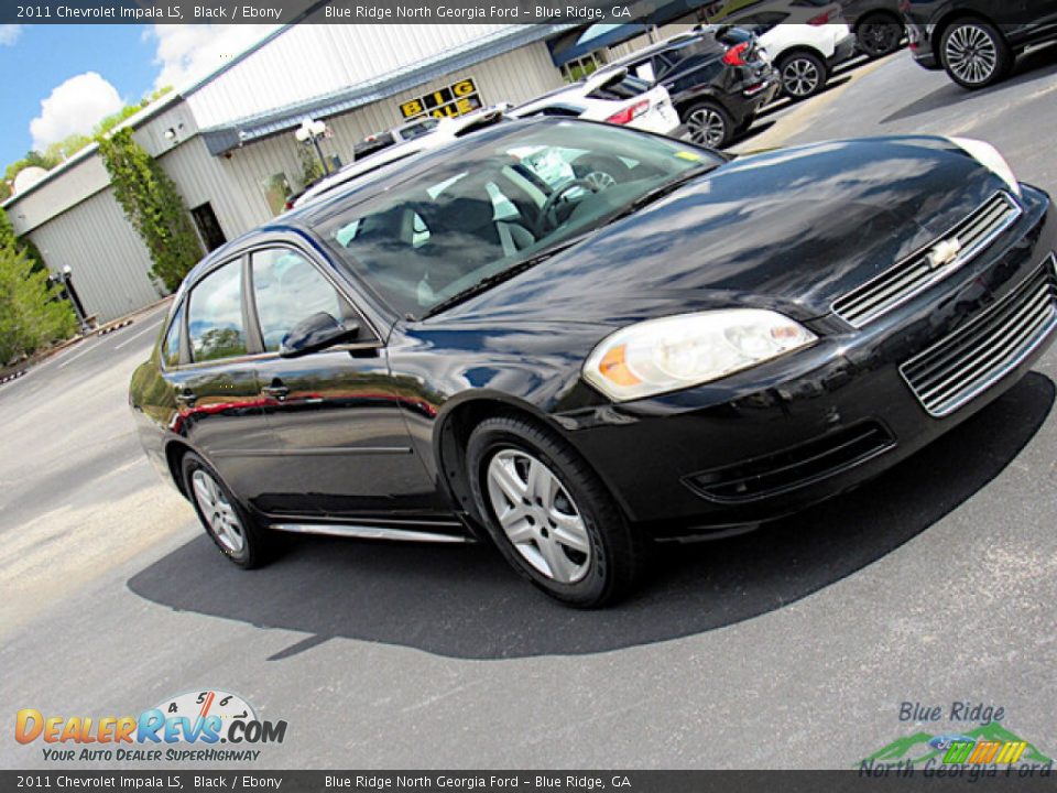 2011 Chevrolet Impala LS Black / Ebony Photo #23