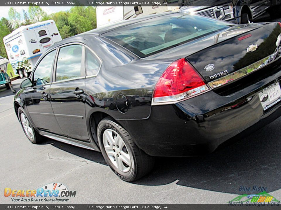 2011 Chevrolet Impala LS Black / Ebony Photo #25