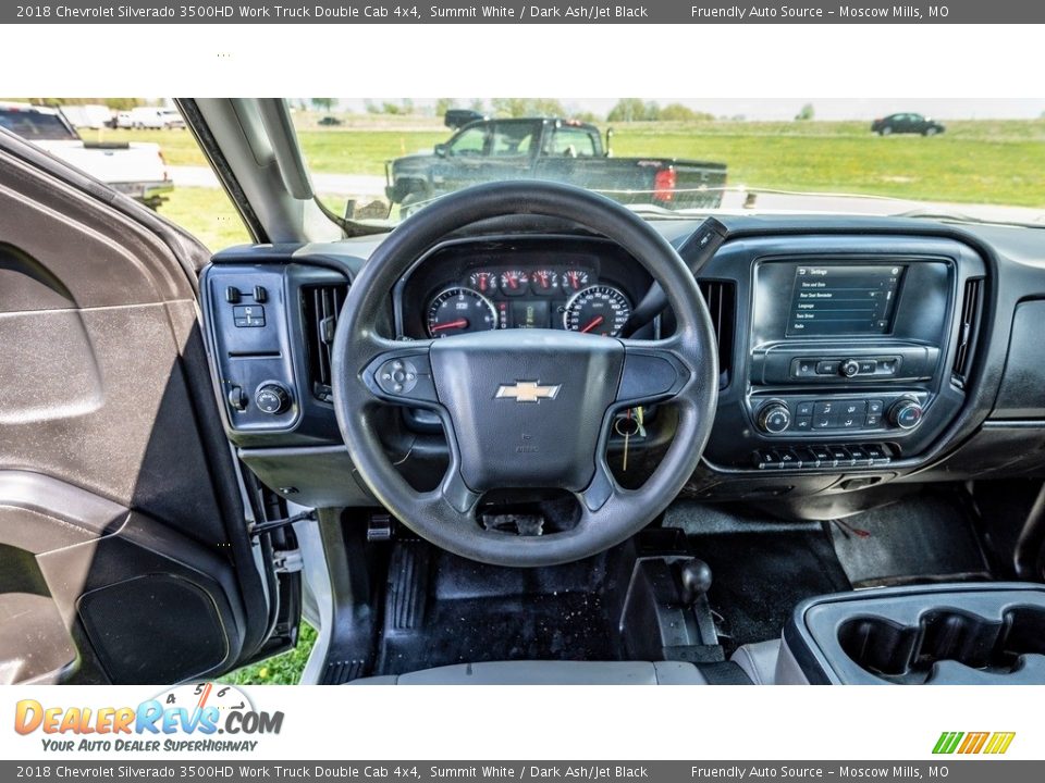 Controls of 2018 Chevrolet Silverado 3500HD Work Truck Double Cab 4x4 Photo #27