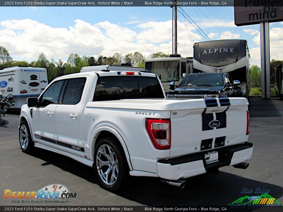 2023 Ford F150 Shelby Super Snake SuperCrew 4x4 Oxford White / Black Photo #3