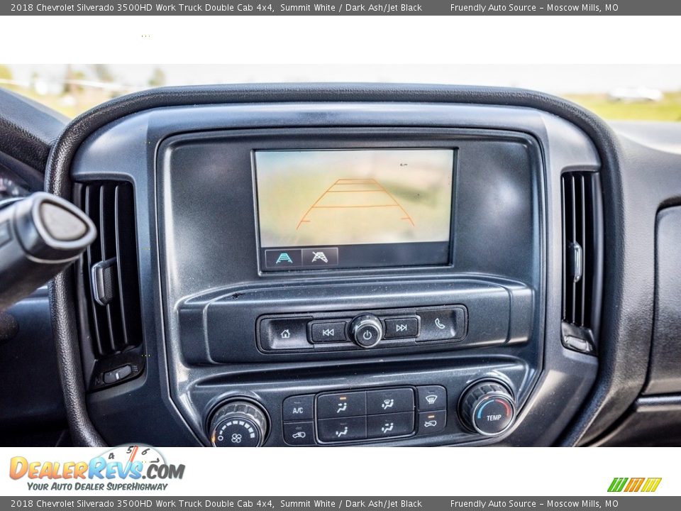 Controls of 2018 Chevrolet Silverado 3500HD Work Truck Double Cab 4x4 Photo #29