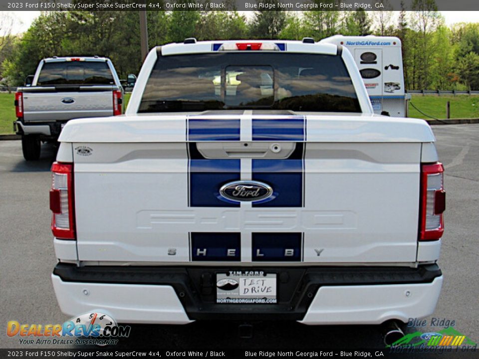 2023 Ford F150 Shelby Super Snake SuperCrew 4x4 Oxford White / Black Photo #4