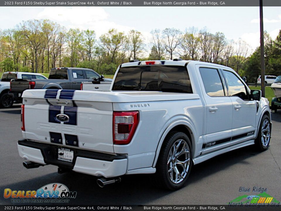 2023 Ford F150 Shelby Super Snake SuperCrew 4x4 Oxford White / Black Photo #5