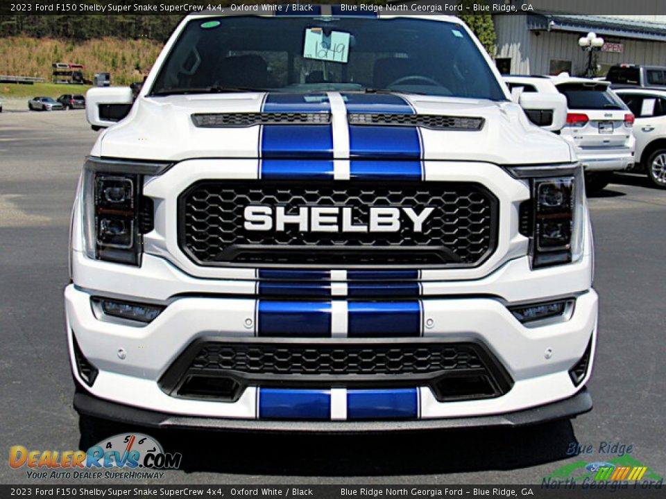 2023 Ford F150 Shelby Super Snake SuperCrew 4x4 Oxford White / Black Photo #8