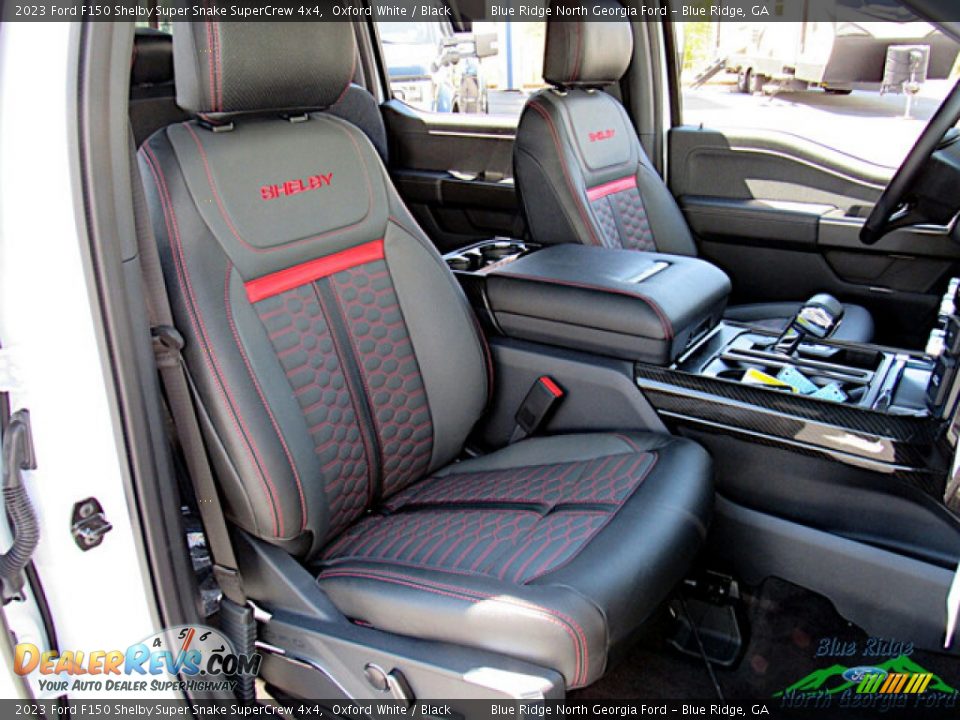 Black Interior - 2023 Ford F150 Shelby Super Snake SuperCrew 4x4 Photo #12