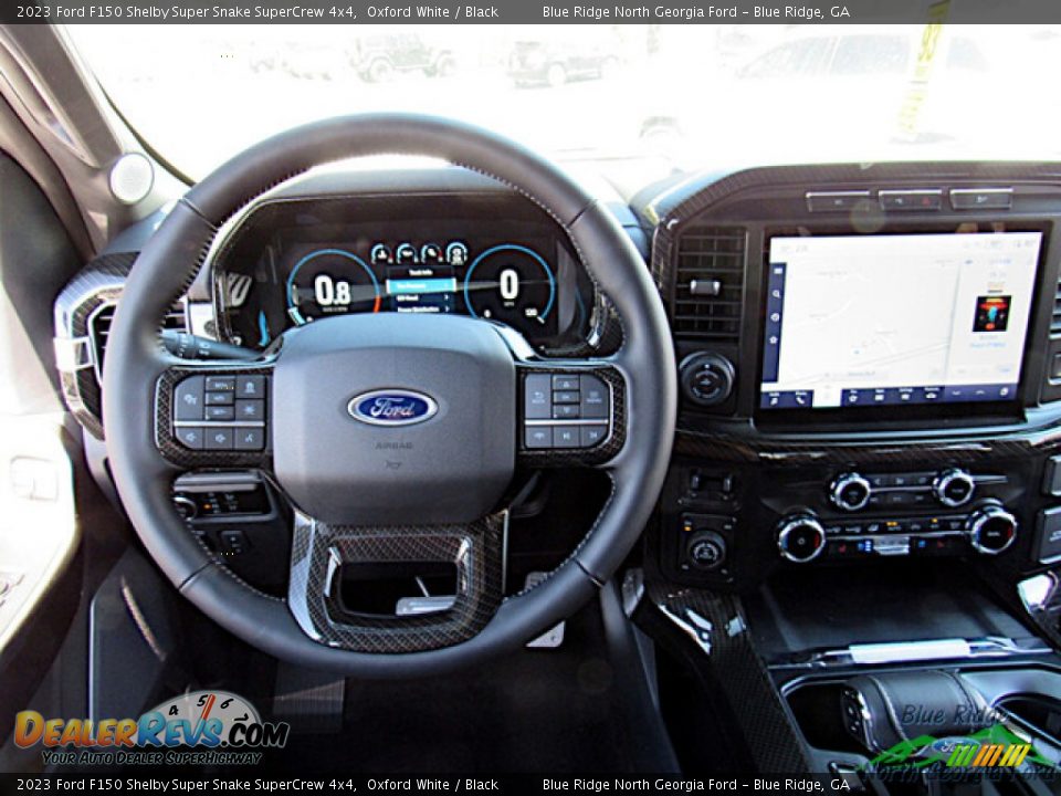 2023 Ford F150 Shelby Super Snake SuperCrew 4x4 Steering Wheel Photo #15