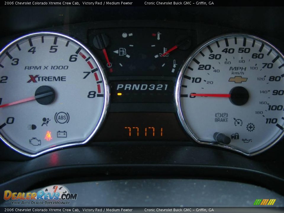 2006 Chevrolet Colorado Xtreme Crew Cab Victory Red / Medium Pewter Photo #26