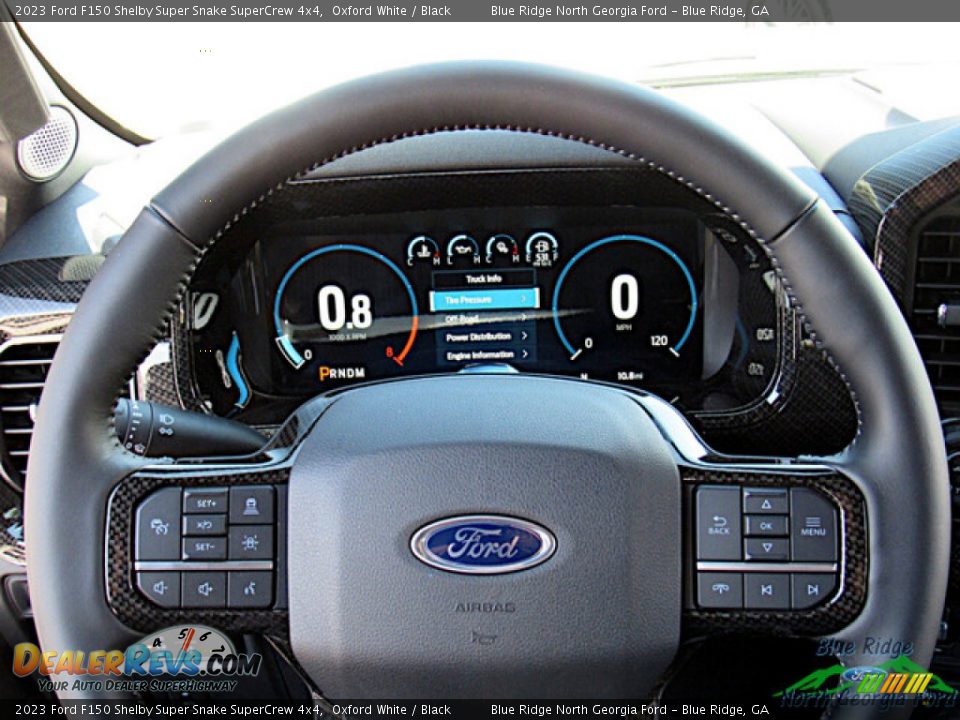 2023 Ford F150 Shelby Super Snake SuperCrew 4x4 Steering Wheel Photo #17