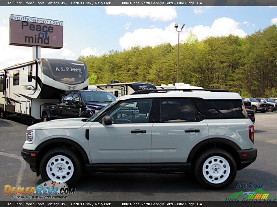 Cactus Gray 2023 Ford Bronco Sport Heritage 4x4 Photo #2