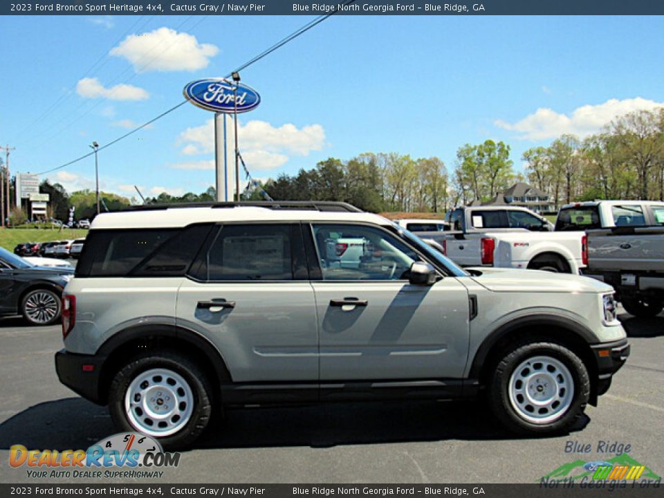 Cactus Gray 2023 Ford Bronco Sport Heritage 4x4 Photo #6