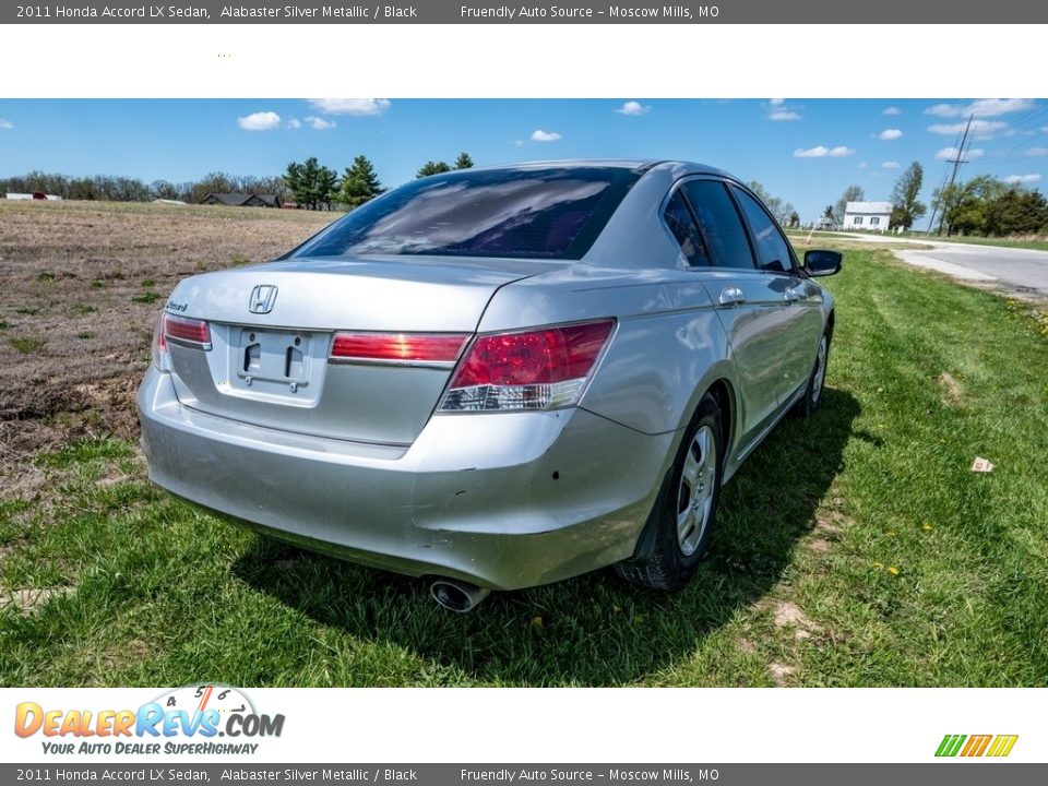 2011 Honda Accord LX Sedan Alabaster Silver Metallic / Black Photo #4