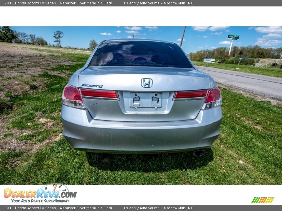 2011 Honda Accord LX Sedan Alabaster Silver Metallic / Black Photo #5