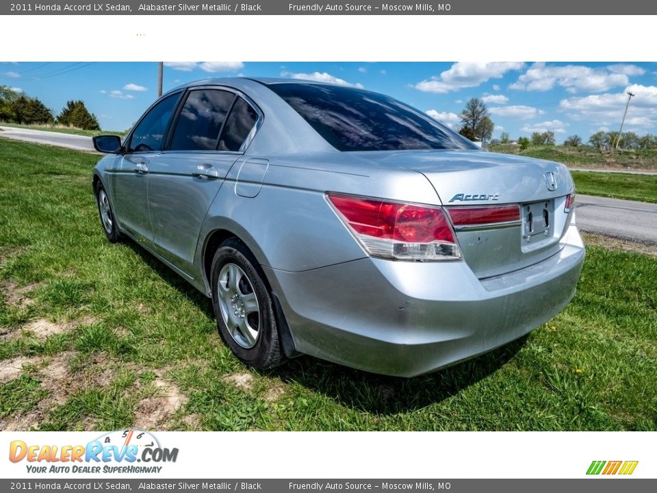 2011 Honda Accord LX Sedan Alabaster Silver Metallic / Black Photo #6