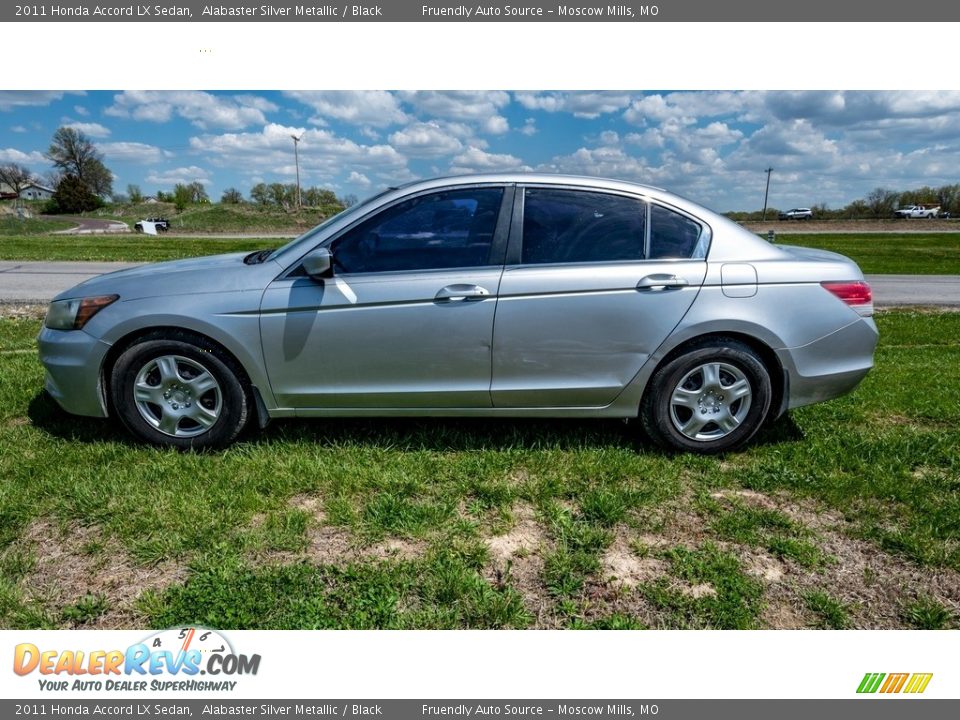 2011 Honda Accord LX Sedan Alabaster Silver Metallic / Black Photo #7