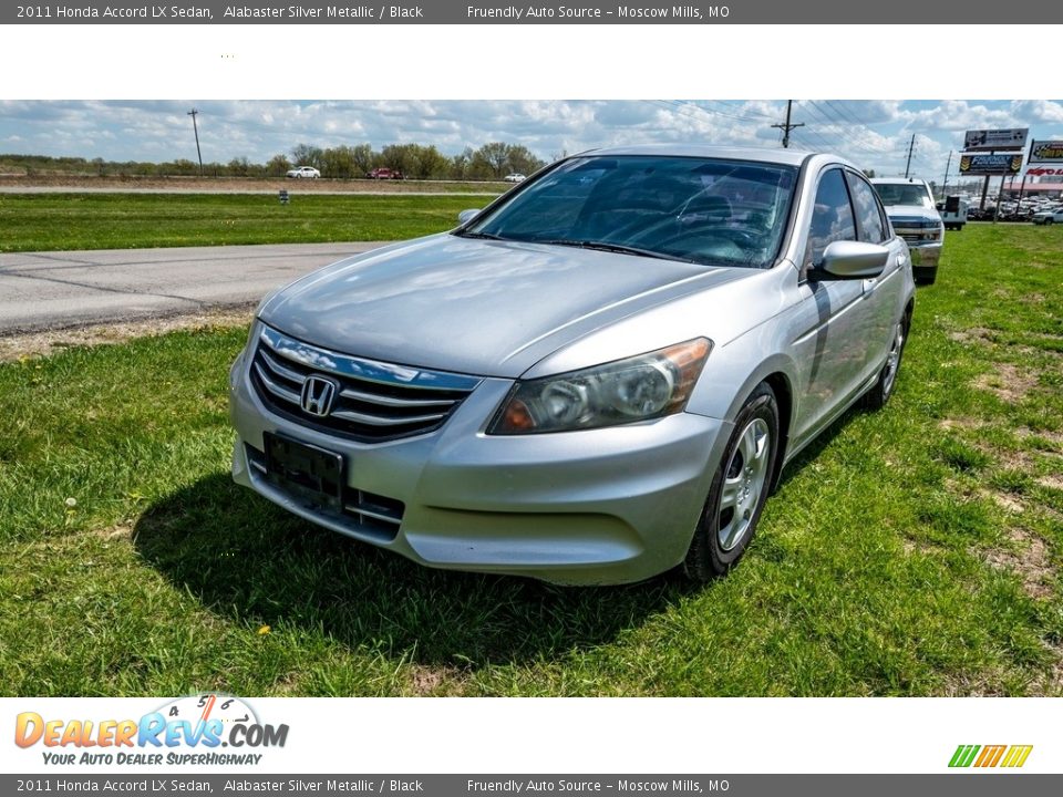 2011 Honda Accord LX Sedan Alabaster Silver Metallic / Black Photo #8