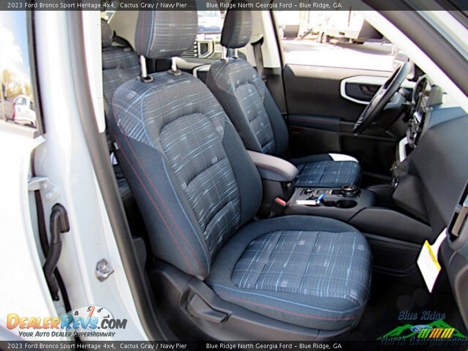 Front Seat of 2023 Ford Bronco Sport Heritage 4x4 Photo #12