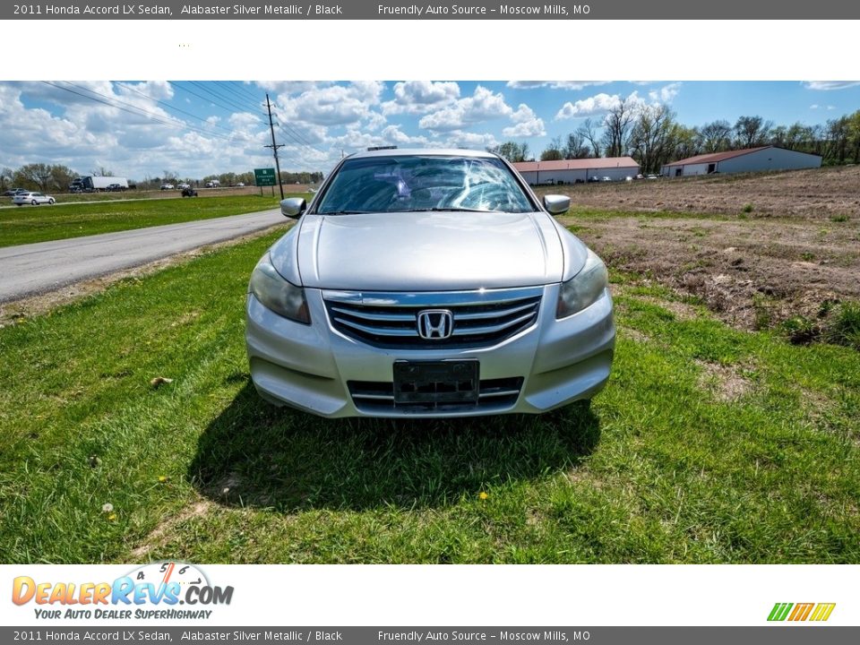 2011 Honda Accord LX Sedan Alabaster Silver Metallic / Black Photo #9