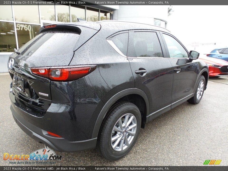 2023 Mazda CX-5 S Preferred AWD Jet Black Mica / Black Photo #2