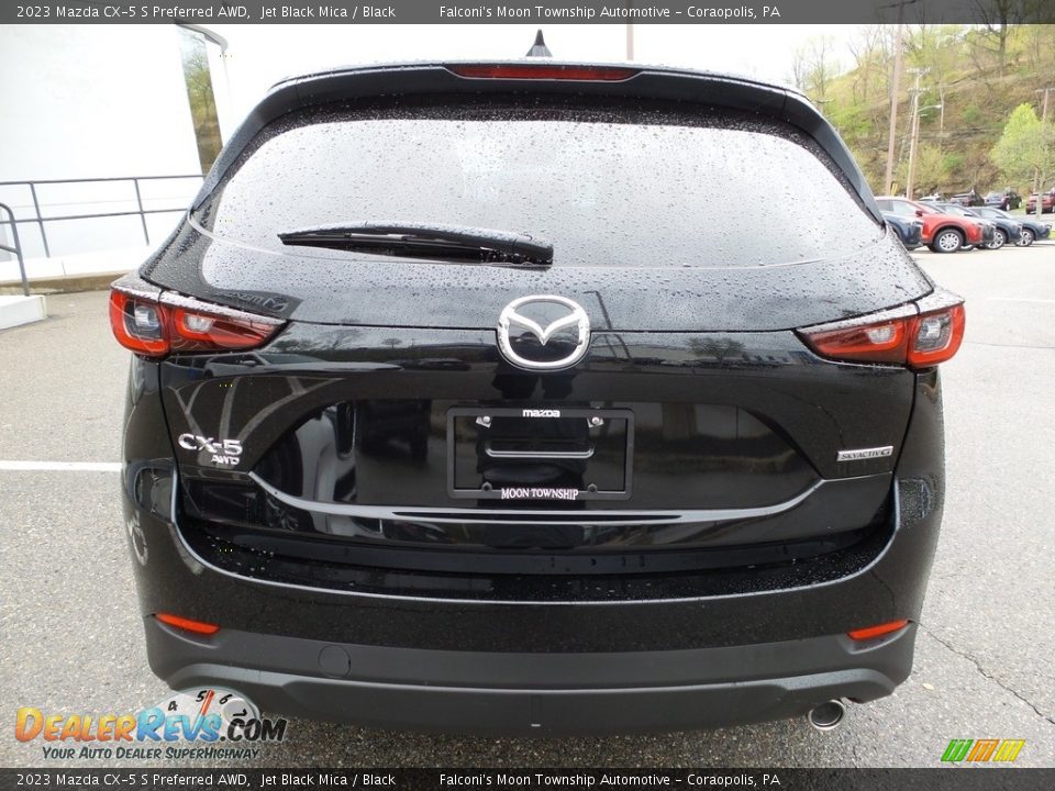 2023 Mazda CX-5 S Preferred AWD Jet Black Mica / Black Photo #3
