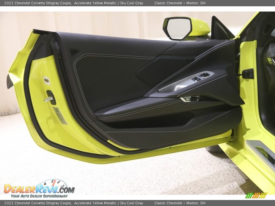 Door Panel of 2023 Chevrolet Corvette Stingray Coupe Photo #4