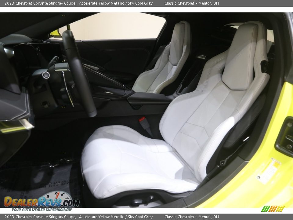 Sky Cool Gray Interior - 2023 Chevrolet Corvette Stingray Coupe Photo #5